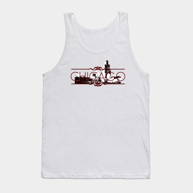 Chicago Tank Top by trapdistrictofficial